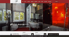 Desktop Screenshot of hotelpayer.cz