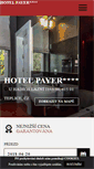 Mobile Screenshot of hotelpayer.cz